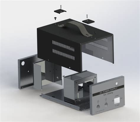 Custom Sheet Metal Electronic Enclosures 